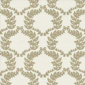 Hummingbird Vine Silver by Kasmir Designer Fabric