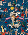 Mind The Gap Wallpaper ILLUSIONARY DAYTIME Blue Wallpaper (WP20617)