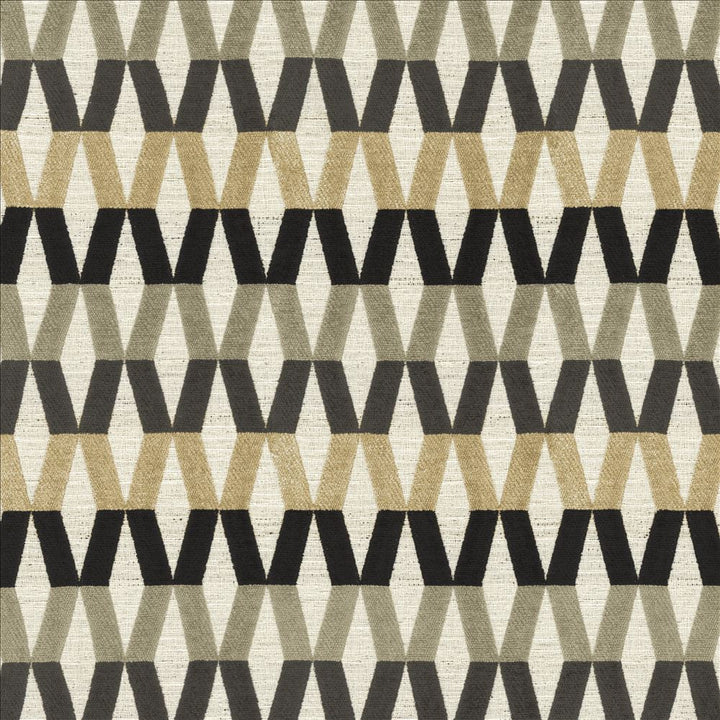 Ideal Diamond Onyx by Kasmir Designer Fabric 1471 62% Polyester
37% Acrylic
1% Linen
 TURKEY 50,000 Martindale Cycles </p><p>Repeat: Horizontal: 2 3/8 inches and Vertical: 7 inches 54 - Swanky Fabrics -