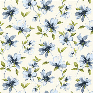 Illumination Indigo by Kasmir Designer Fabric