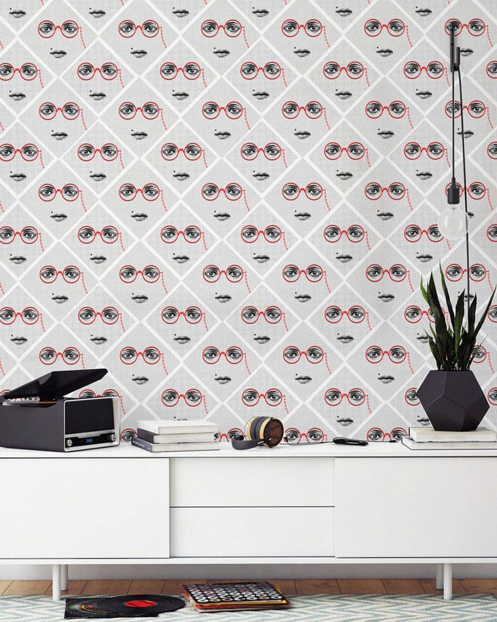 Illusions Premium Wallpaper by Mind the Gap Designer Wallpaper WALLPAPER DESIGNER COLLECTION Non-woven Made in Europe Paste the wall 3 rolls x 20.5 x 3.25 yards - Swanky Fabrics -