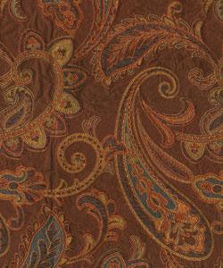 Milla Copper M8194 by Barrow Designer Fabric 2813 63% POLYESTER 37% RAYON CHINA 15,000 DOUBLE RUBS </p><p>Repeat: Horizontal: 13-1/2" and Vertical: 26-1/2" 54" Minimum - Swanky Fabrics -