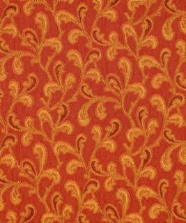 Gainsborough Paprika M7467 by Barrow Designer Fabric 2807 47% RAYON (S)
37% POLYESTER (F)
16% RAYON (F) CHINA 24,000 DOUBLE RUBS </p><p>Repeat: Horizontal: 13-1/2" and Vertical: 6 3/4" 54" Minimum - Swanky Fabrics -