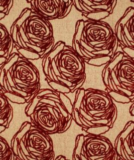 Admiration Poppy M9181 by Barrow Designer Fabric 13CL06 59% ACRYLIC 30% POLYESTER 8% LINEN 3% RAYON CHINA 24,000 DOUBLE RUBS </p><p>Repeat: Horizontal: 13-1/2" and Vertical: 13-3/4" 54" Minimum - Swanky Fabrics -