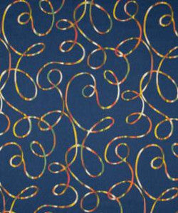 Ropework Navy M9521 by Barrow Designer Fabric