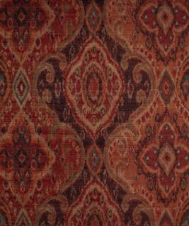 Sutter Creek Garnet M9842 by Barrow Designer Fabric 1569 87% POLYESTER 13% COTTON CHINA 15,000 DOUBLE RUBS </p><p>Repeat: Horizontal: 27 " and Vertical: 13 1/2" 54" Minimum - Swanky Fabrics -