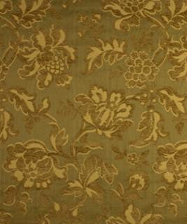 Beauvoir Kelp M7352 by Barrow Designer Fabric 2769 50% RAYON 28% COTTON 22% POLYESTER CHINA 24,000 DOUBLE RUBS </p><p>Repeat: Horizontal: 13-1/2" and Vertical: 22" 54" Minimum - Swanky Fabrics -