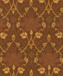 Galway Cinnamon M7856 by Barrow Industries Designer Fabric Traditional/2869 63% POLYESTER
37% RAYON Asia 15,000 DOUBLE RUBS Horizontal: 13-1/2" and Vertical: 27-3/4" 56" - Swanky Fabrics -