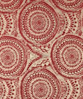 Spinning Cherry M9549 by Barrow Designer Fabric 13CL06 100% POLYESTER CHINA 9,000 DOUBLE RUBS </p><p>Repeat: Horizontal: 13 1/2" and Vertical: 14" 54" Minimum - Swanky Fabrics -