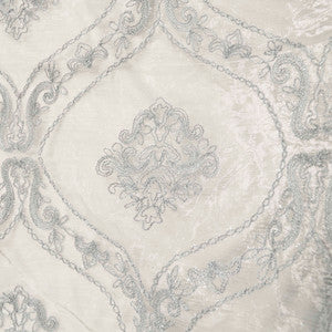 Majestic Dora Silver by Europatex Designer Fabric