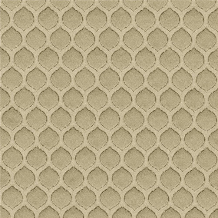 Imprint Pewter by Kasmir Designer Fabric 5119 100% Polyester INDIA Not Tested Horizontal: 1 1/8 inches and Vertical: 1 7/8 inches 54 - Swanky Fabrics -