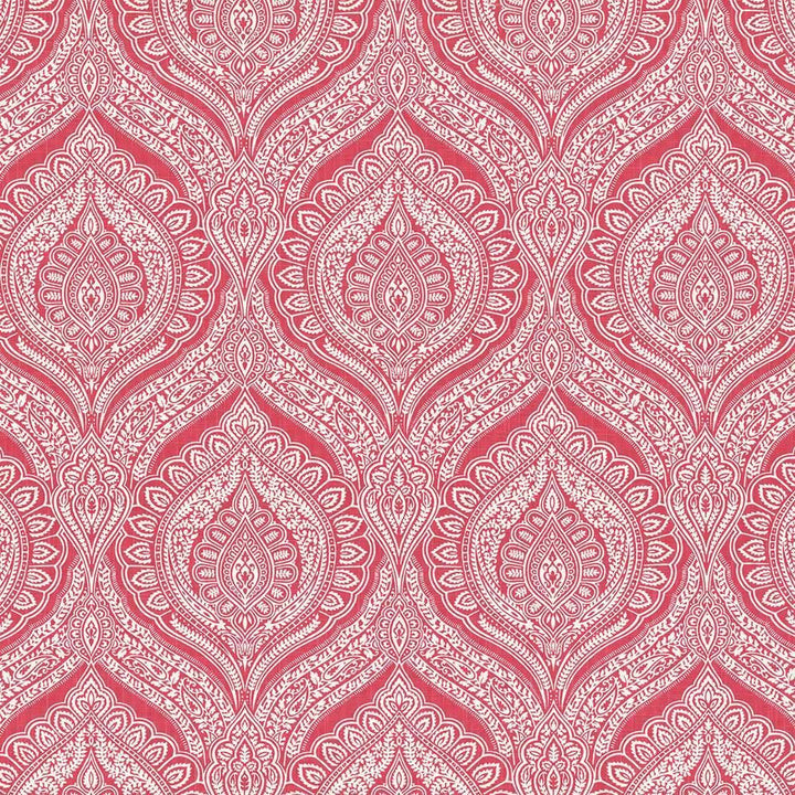 Impromptu Cerise  by Kasmir Designer Fabric 5064 100% Cotton
 SPAIN 100,000 Wyzenbeek Double Rubs Horizontal: 13 4/8 inches and Vertical: 27 inches 54  - Swanky Fabrics -