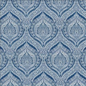 Impromptu Cobalt by Kasmir Designer Fabric