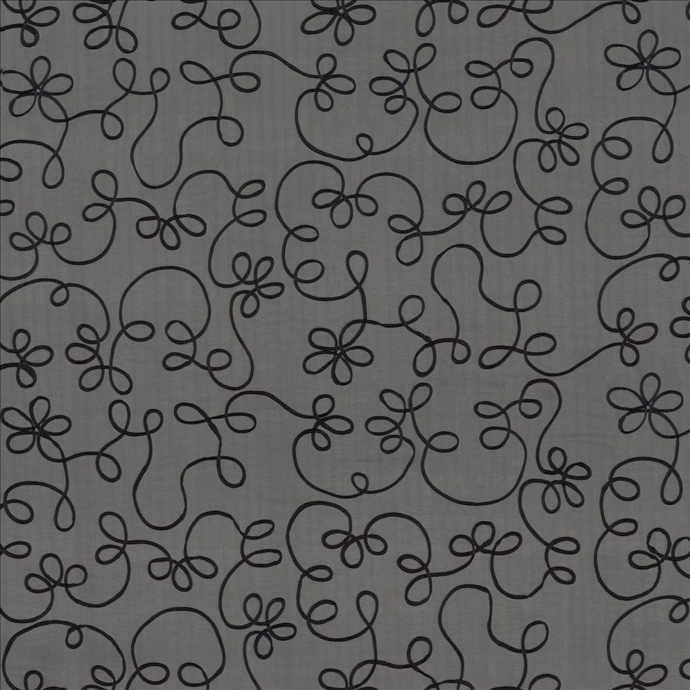 Improvise Ebony by Kasmir Designer Fabric See sample 100% Polyester
Embroidery
100% Polyester
 CHINA </p><p>Repeat: Horizontal: 17 inches and Vertical: 28 inches 102 - Swanky Fabrics -