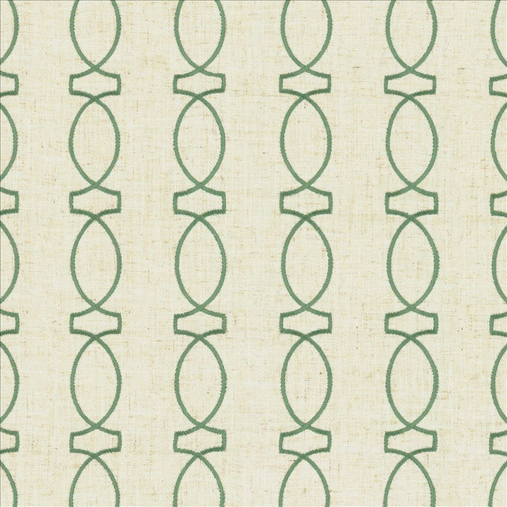 In Order Sea by Kasmir Designer Fabric 5142 85% Polyester 11% Rayon 4% Linen CHINA 80,000 Wyzenbeek Double Rubs Horizontal: 3 4/8 inches and Vertical: 4 inches 57 - Swanky Fabrics -