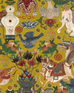 Mind The Gap Wallpaper INCANTATION Yellow Wallpaper (WP20621)