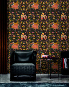 Mind The Gap Wallpaper ARISTOCRACY Anthracite Wallpaper (WP20404)
