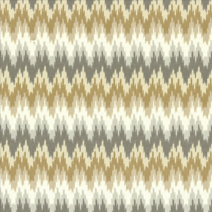 Inferno Gold Dust by Kasmir Designer Fabric 5086 100% Cotton TURKMENISTAN 15,000 Wyzenbeek Double Rubs Horizontal: 1 6/8 inches and Vertical: 6 6/8 inches 54 - 55 - Swanky Fabrics -
