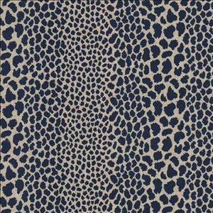 Instincts Indigo by Kasmir Designer Fabric