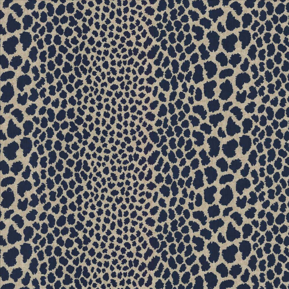 Instincts Indigo by Kasmir Designer Fabric 5115 89% Cotton
11% Rayon
 USA 15,000 Wyzenbeek Double Rubs </p><p>Repeat: Horizontal: 13 4/8 inches and Vertical: 6 3/8 inches 54 - Swanky Fabrics -