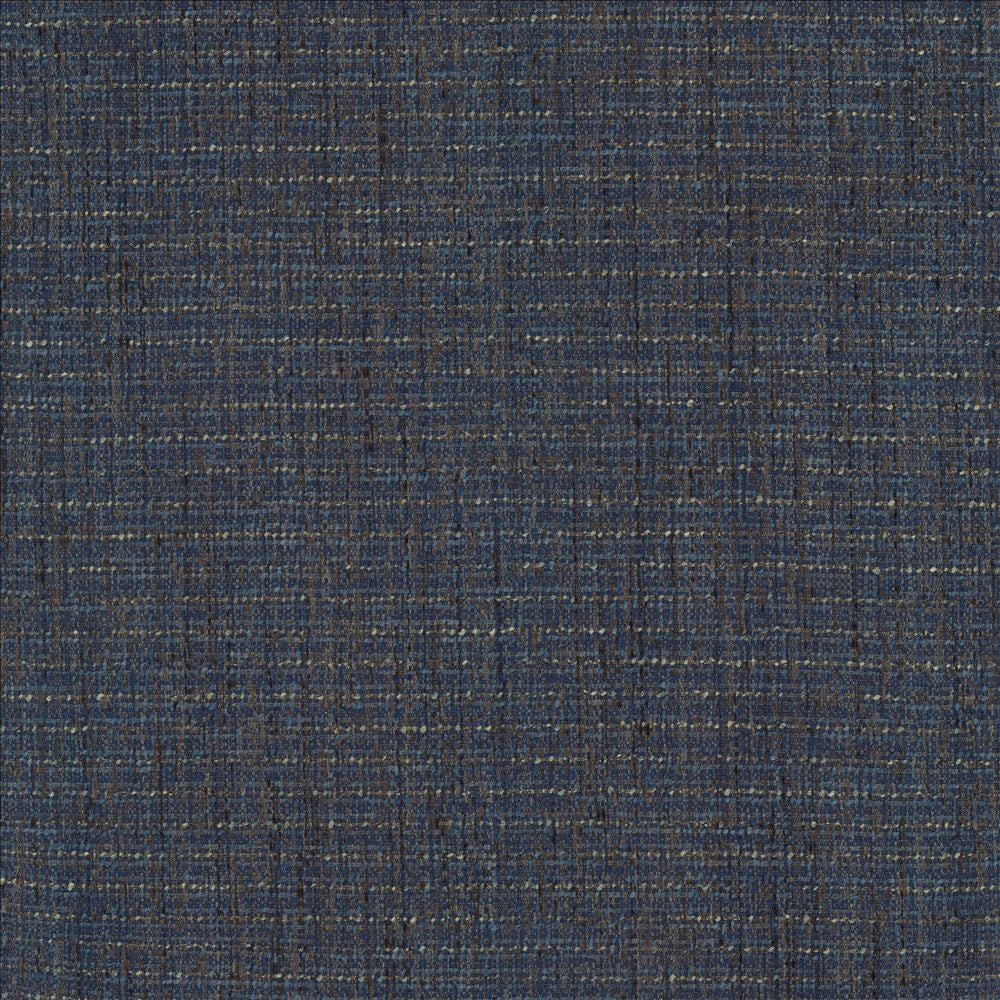 Integrity Indigo by Kasmir Designer Fabric See sample 66% Polyester
22% Olefin
12% Cotton
 USA 50,000 Wyzenbeek Double Rubs </p><p>Repeat: Horizontal: N/A and Vertical: N/A 54 - Swanky Fabrics -