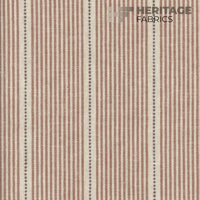 Interchange Clay by Heritage Designer Fabric - 52% Cotton 48% Polyester India 45,000 Horizontal: 2.75" and Vertical: N/A 54" - Swanky Fabrics -