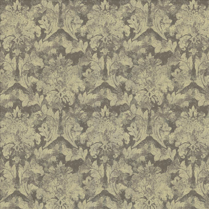Interlude 55 Pewter by Kasmir Designer Fabric 1457 100% Polyester
 SPAIN </p><p>Repeat: Horizontal: 14 2/8 inches and Vertical: 18 1/8 inches 55 - Swanky Fabrics -