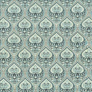 Interlude Damask Fresh Air by Kasmir Designer Fabric
