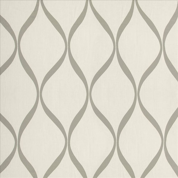 Ithaca White  by Kasmir Designer Fabric 5157 100% Polyester
 CHINA Not Tested Horizontal: 6 inches and Vertical: 13 inches 110  - Swanky Fabrics -