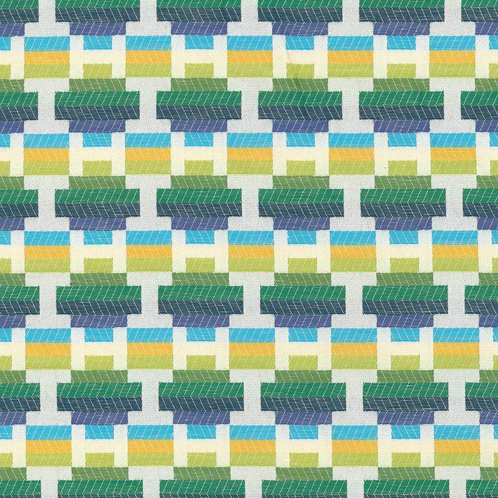 Ixtapa Cobalt by Kasmir Designer Fabric 5074 62% Polyester
38% Rayon
 USA </p><p>Repeat: Horizontal: 1 6/8 inches and Vertical: 1 5/8 inches 54 - Swanky Fabrics -