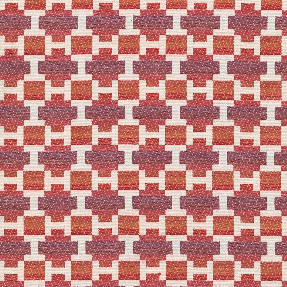 Ixtapa Poppy by Kasmir Designer Fabric 5071 62% Polyester
38% Rayon
 USA </p><p>Repeat: Horizontal: 1 6/8 inches and Vertical: 1 5/8 inches 54 - Swanky Fabrics -