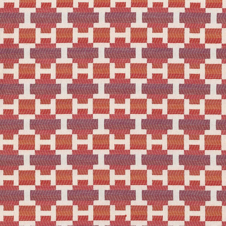 Ixtapa Poppy  by Kasmir Designer Fabric 5071 62% Polyester
38% Rayon
 USA 21,000 Wyzenbeek Double Rubs Horizontal: 1 6/8 inches and Vertical: 1 5/8 inches 54  - Swanky Fabrics -