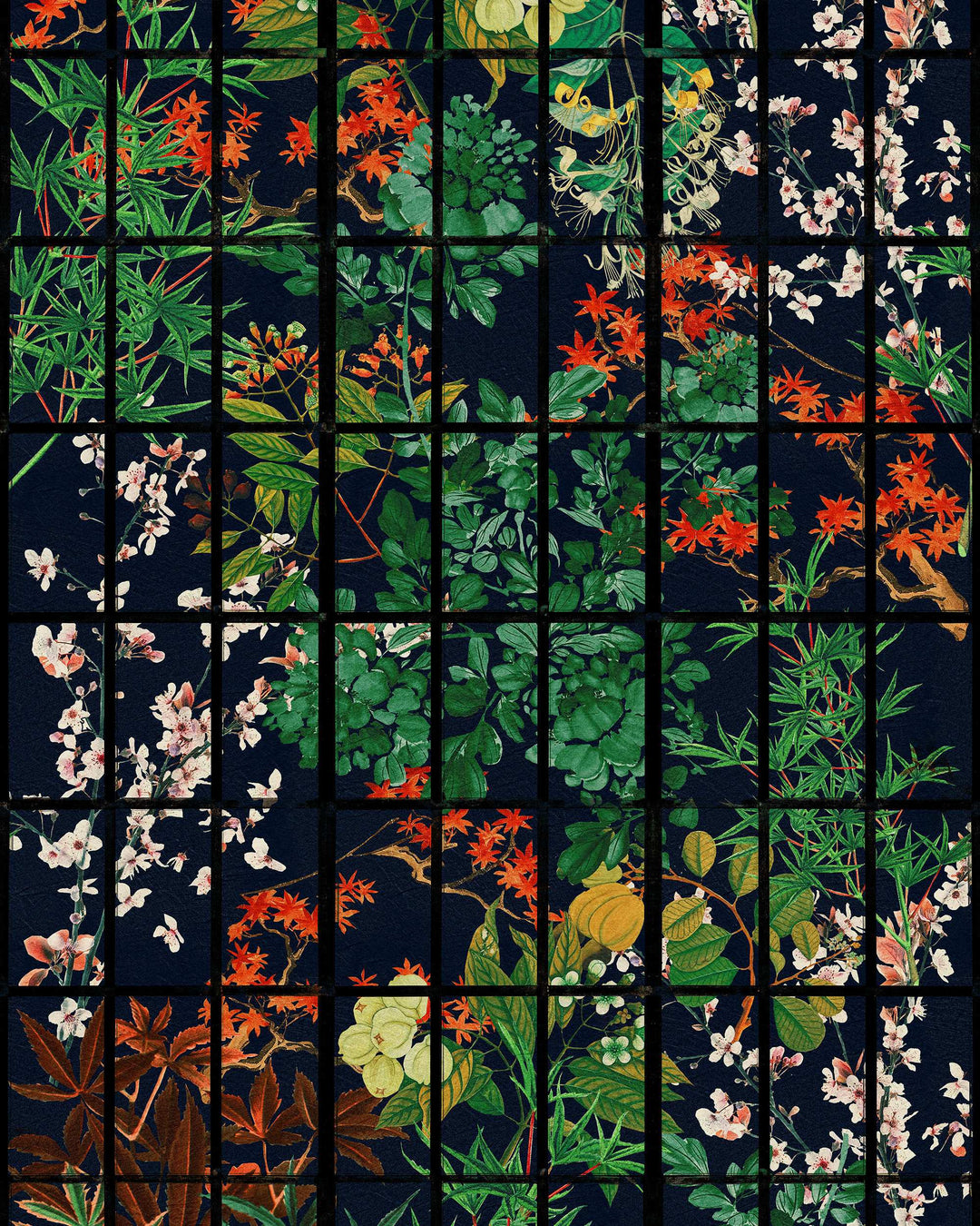 Japanese Garden by Night wallpaper by Mind the Gap (WP20341), swatch