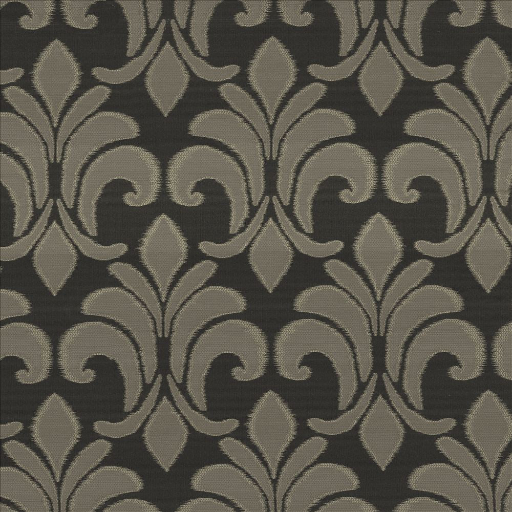 Jackpot Ebony by Kasmir Designer Fabric 5118 100% Polyester
 USA </p><p>Repeat: Horizontal: 14 inches and Vertical: 22 4/8 inches 53 - Swanky Fabrics -