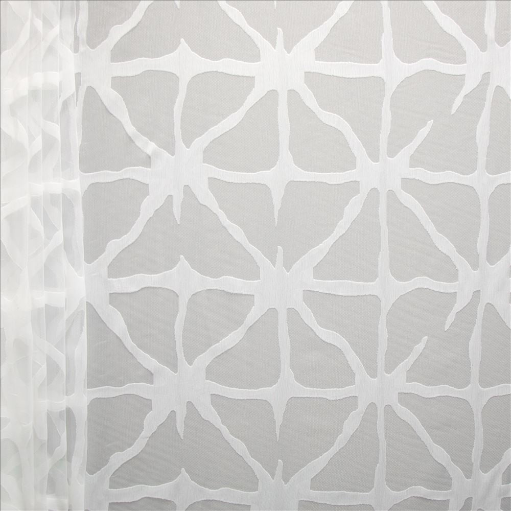 Jacqueline Snow  by Kasmir Designer Fabric 1465 100% Polyester
 TURKEY Not Tested Horizontal: 29 4/8 inches and Vertical: 15 5/8 inches 118  - Swanky Fabrics -