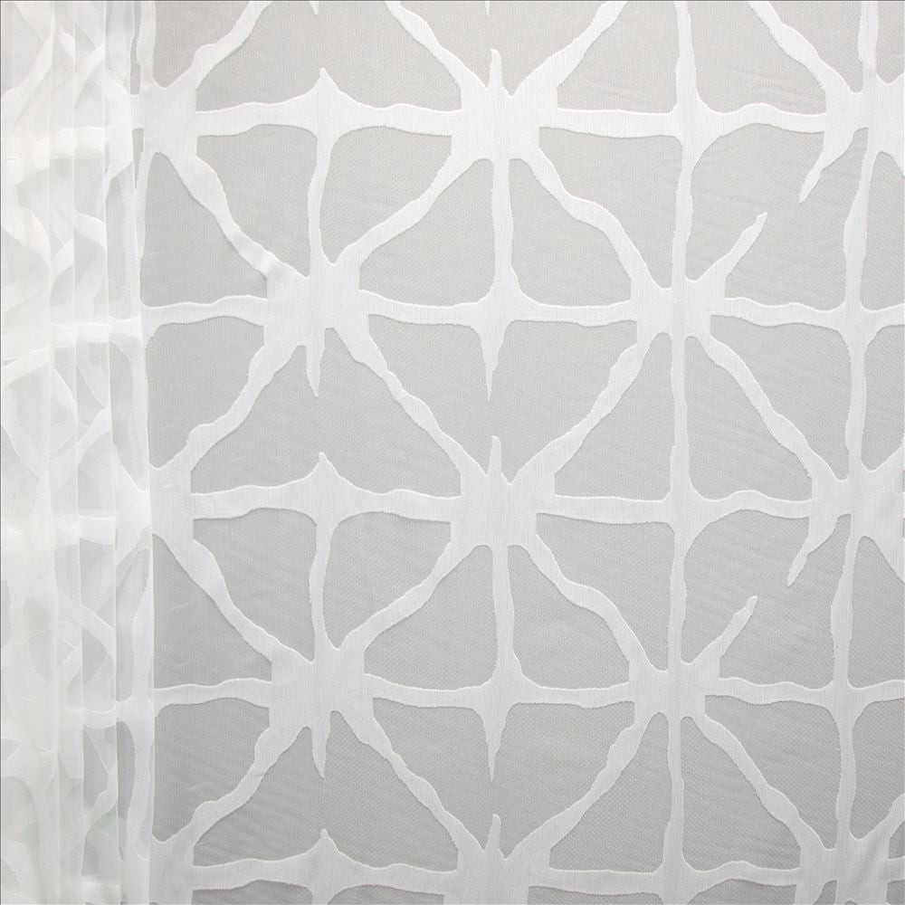 Jacqueline Snow by Kasmir Designer Fabric 1465 100% Polyester
 TURKEY Not Tested </p><p>Repeat: Horizontal: 29 4/8 inches and Vertical: 15 5/8 inches 118 - Swanky Fabrics -