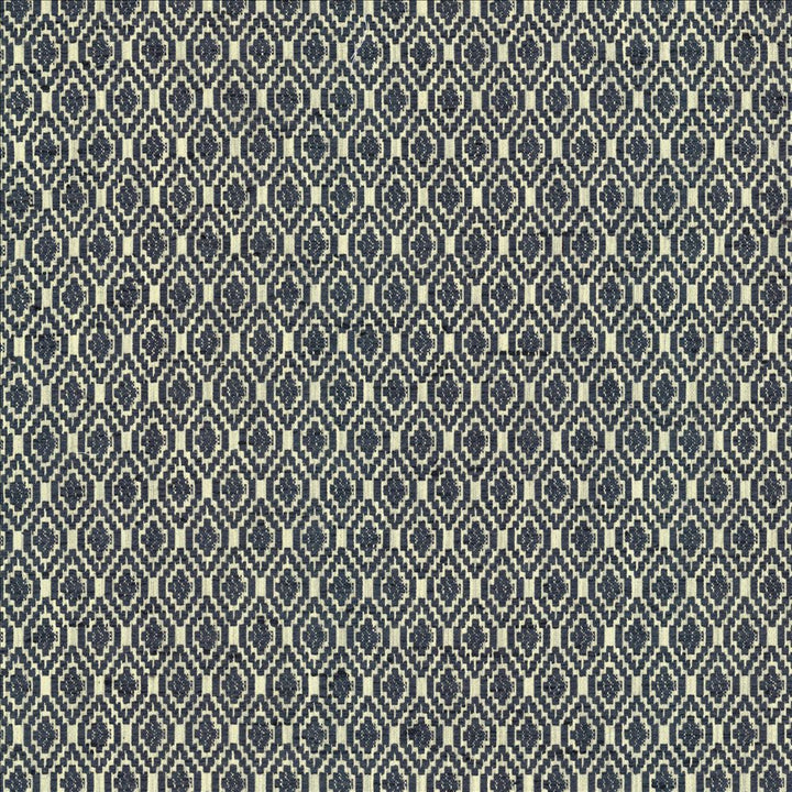 Jetsetter Marine by Kasmir Designer Fabric 5125 57% Polyester
43% Cotton
 INDIA 22,000 Martindale Cycles </p><p>Repeat: Horizontal: 1 inches and Vertical: 1 7/8 inches 53 - Swanky Fabrics -