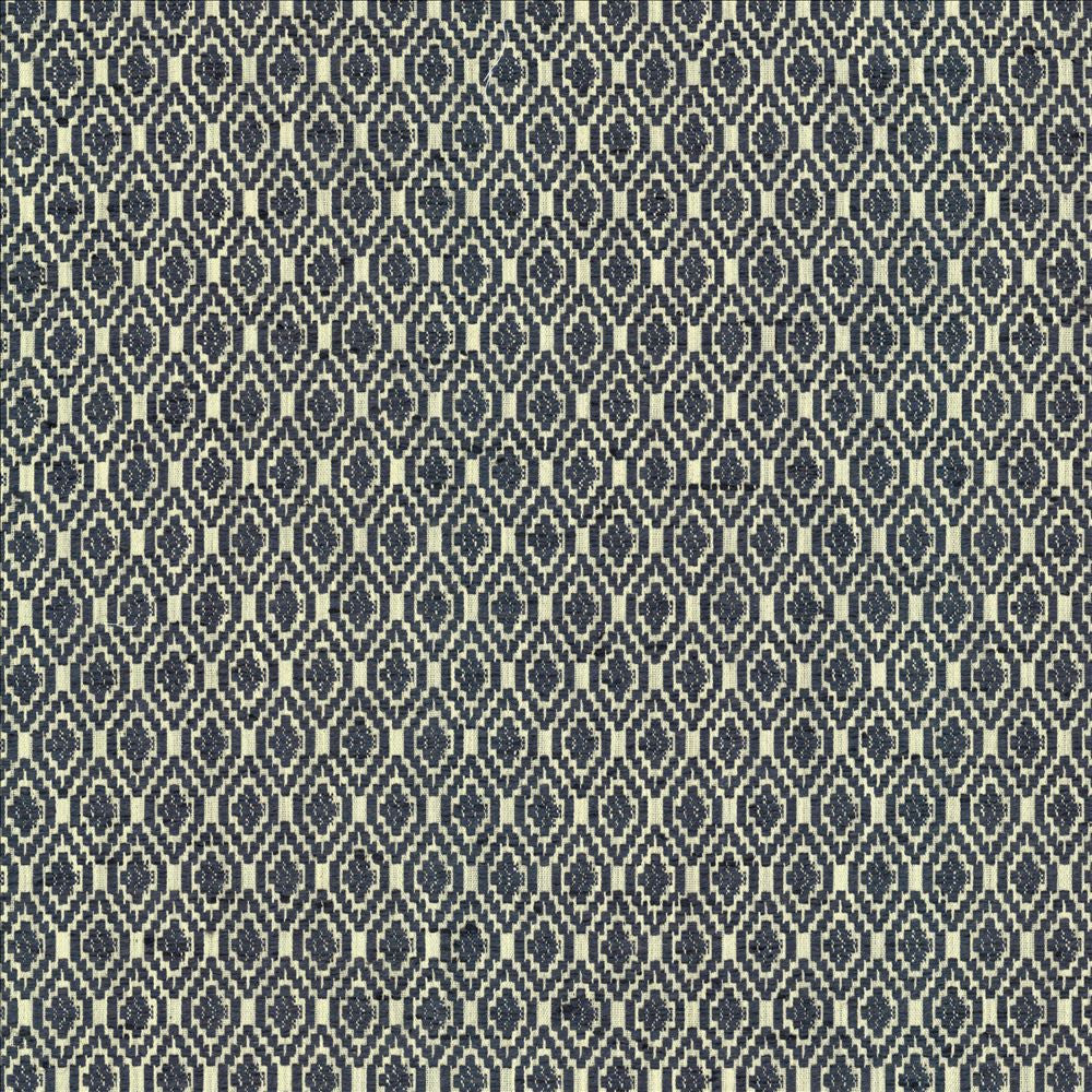 Jetsetter Marine by Kasmir Designer Fabric 5125 57% Polyester
43% Cotton
 INDIA </p><p>Repeat: Horizontal: 1 inches and Vertical: 1 7/8 inches 54 - Swanky Fabrics -