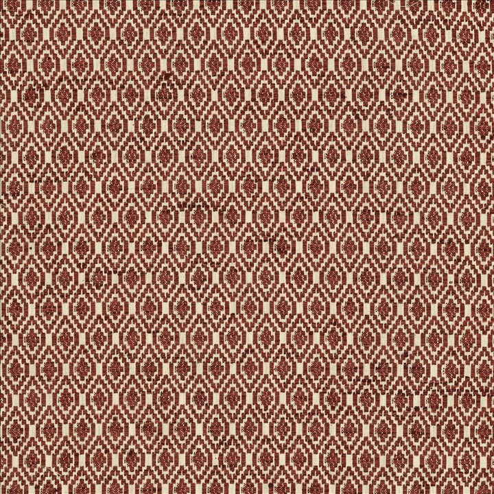 Jetsetter Rust by Kasmir Designer Fabric 5121 57% Polyester
43% Cotton
 INDIA </p><p>Repeat: Horizontal: 1 inches and Vertical: 1 7/8 inches 54 - Swanky Fabrics -