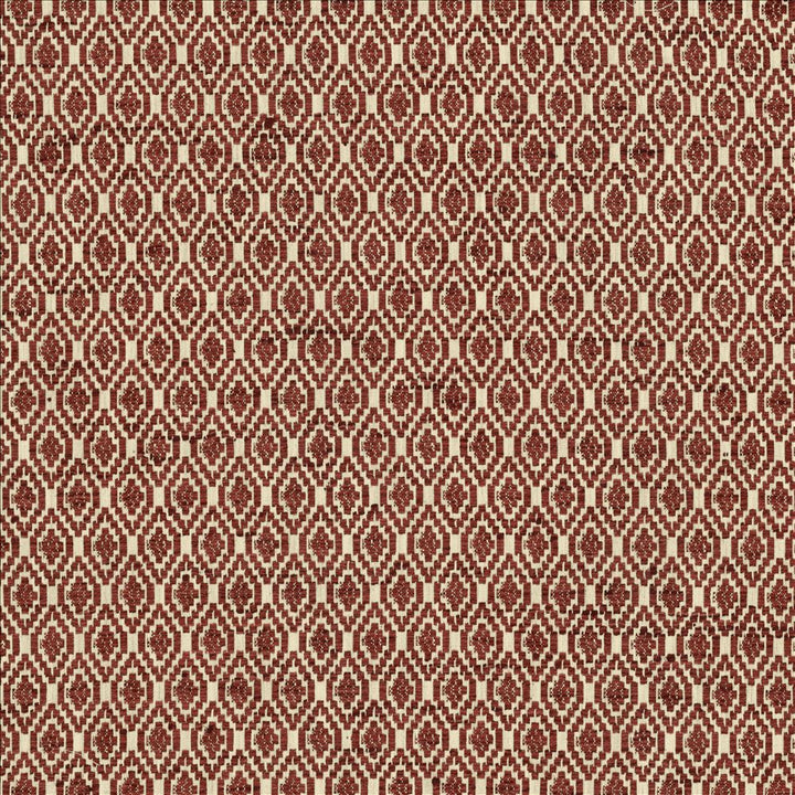 Jetsetter Rust by Kasmir Designer Fabric 5121 57% Polyester 43% Cotton INDIA 22,000 Martindale Cycles Horizontal: 1 inches and Vertical: 1 7/8 inches 54 - Swanky Fabrics -
