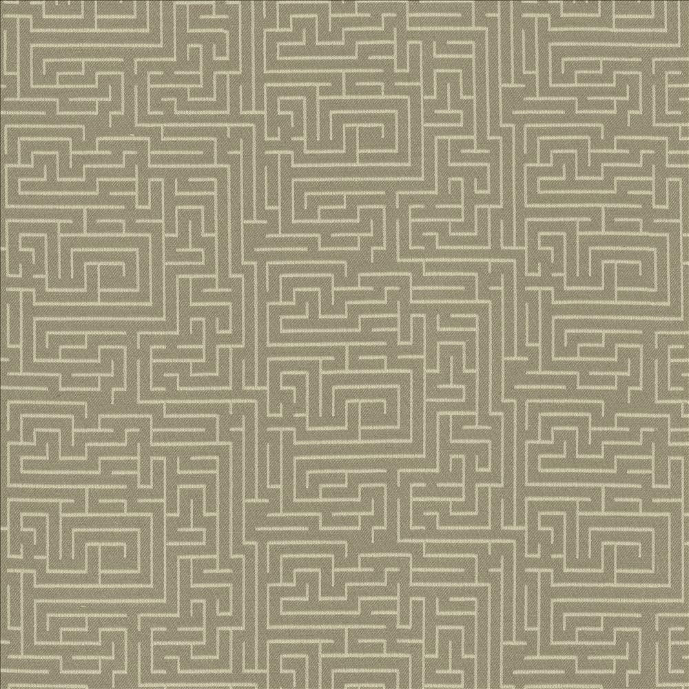 Jigsaw Nickel by Kasmir Designer Fabric See sample 54% Cotton
46% Polyester
 USA 12,000 Wyzenbeek Double Rubs </p><p>Repeat: Horizontal: 6 4/8 inches and Vertical: 13 4/8 inches 54 - Swanky Fabrics -