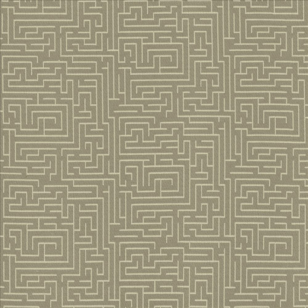 Jigsaw Nickel by Kasmir Designer Fabric 5123 54% Cotton
46% Polyester
 USA </p><p>Repeat: Horizontal: 6 4/8 inches and Vertical: 13 4/8 inches 54 - Swanky Fabrics -