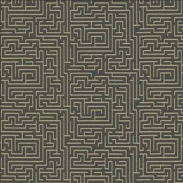 Jigsaw Steel by Kasmir Designer Fabric 5123 54% Cotton 46% Polyester USA 12,000 Wyzenbeek Double Rubs H: 6 4/8 inches, V: 13 4/8 inches 54 - Swanky Fabrics - Kasmir