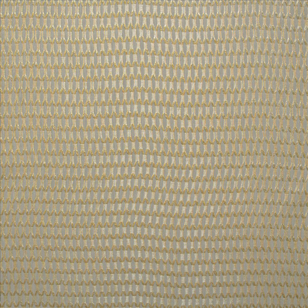 Jonas Gold  by Kasmir Designer Fabric 5157 100% Polyester
 TURKEY Not Tested Horizontal: 4/8 inches and Vertical: 1 2/8 inches 118  - Swanky Fabrics -