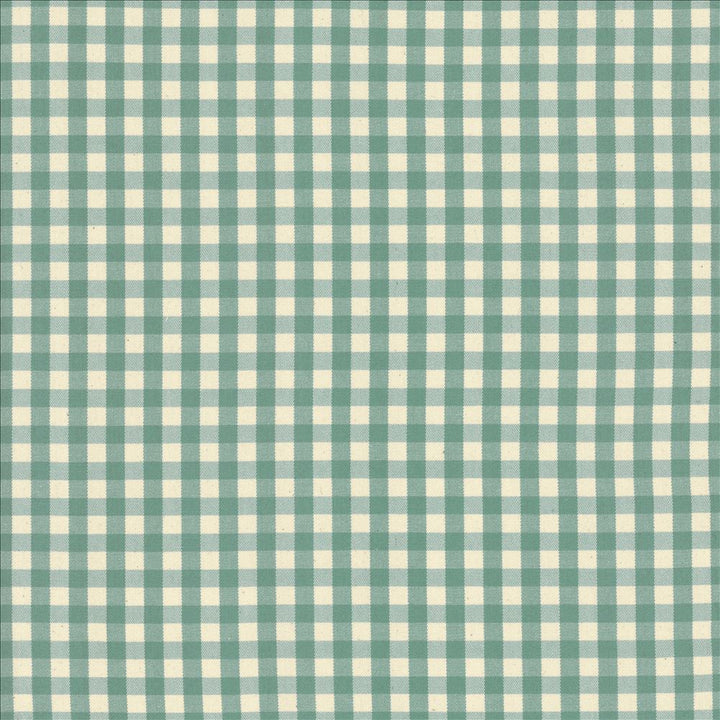 Junction Plaid Turquoise by Kasmir Designer Fabric 5124 100% Cotton
 USA </p><p>Repeat: Horizontal: 1 inches and Vertical: 1 inches 53 - Swanky Fabrics -