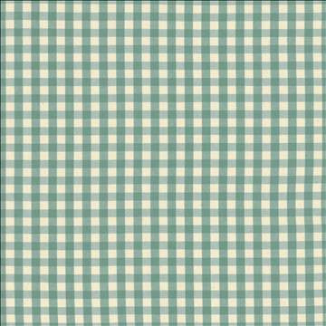 Junction Plaid Turquoise by Kasmir Designer Fabric 5124 100% Cotton USA 15,000 Wyzenbeek Double Rubs H: 1 inches, V: 1 inches 54 - Swanky Fabrics - Kasmir