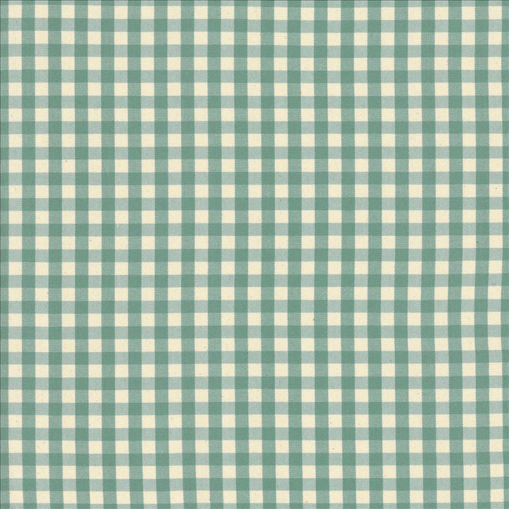 Junction Plaid Turquoise by Kasmir Designer Fabric See sample 100% Cotton
 USA 15,000 Wyzenbeek Double Rubs </p><p>Repeat: Horizontal: 1 inches and Vertical: 1 inches 53 - Swanky Fabrics -
