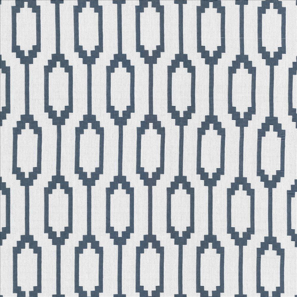 Juno Lapis by Kasmir Designer Fabric 5115 71% Cotton
29% Polyester
 USA 15,000 Wyzenbeek Double Rubs </p><p>Repeat: Horizontal: 6 4/8 inches and Vertical: 11 7/8 inches 54 - Swanky Fabrics -