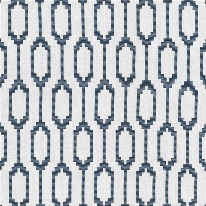 Juno Lapis by Kasmir Designer Fabric 5115 71% Cotton
29% Polyester
 USA 15,000 Wyzenbeek Double Rubs </p><p>Repeat: Horizontal: 6 4/8 inches and Vertical: 11 7/8 inches 54 - Swanky Fabrics -