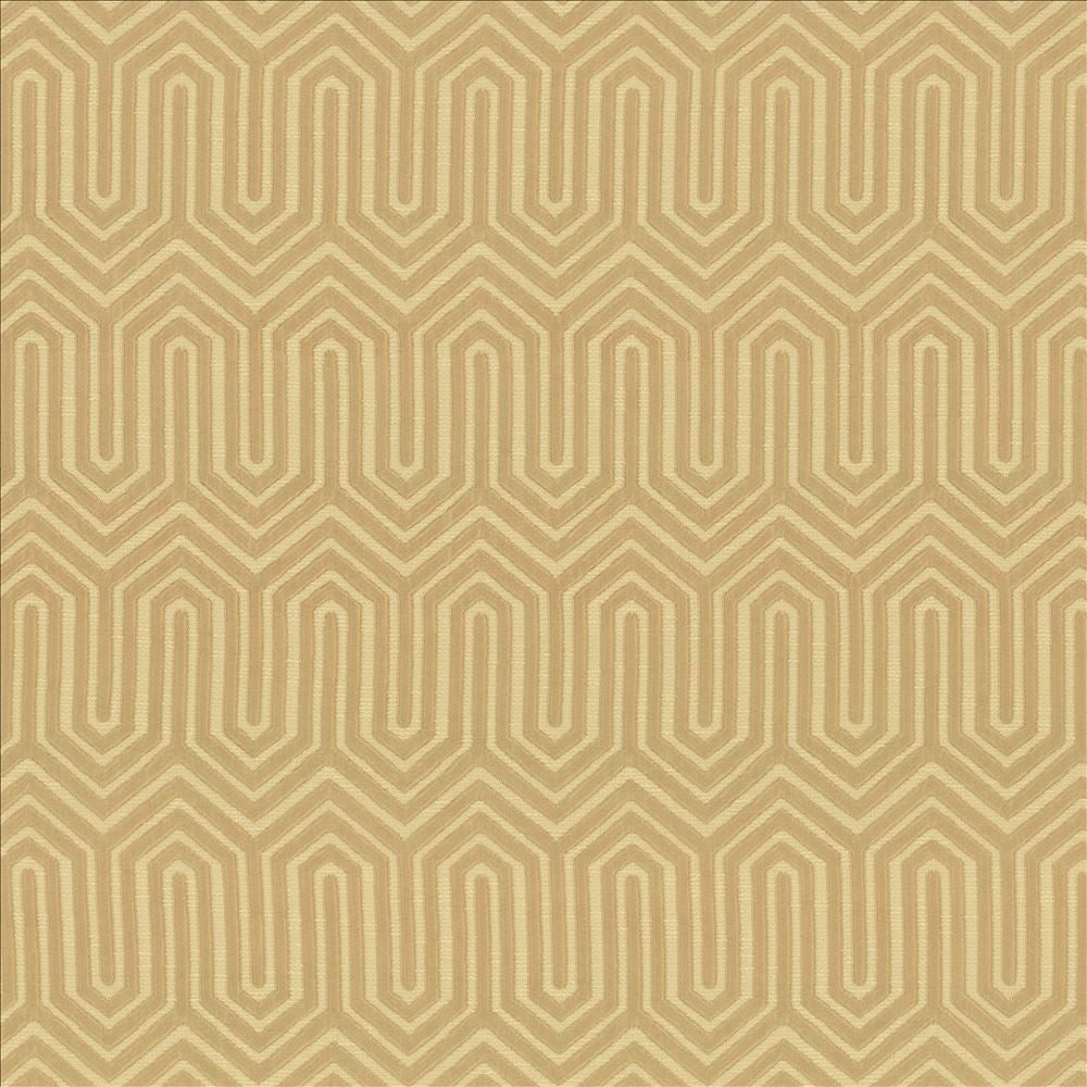 Juxtaposition Natural by Kasmir Designer Fabric 5077 55% Viscose 45% Polyester CHINA Not Tested Horizontal: 3 5/8 inches and Vertical: 6 6/8 inches 52 - 57 - Swanky Fabrics -